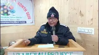 ADC Kargil Highlights Road Safety Awareness at Painting Competition in Minji