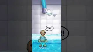 Kick the Buddy: He Can&rsquo;t Breathe Underwater! #kickthebuddy #shorts