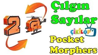 Pocket Morphers No 2 | Dönüşebilen Robot Sayılar | Helikopter