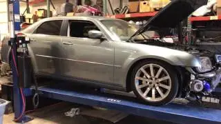 Twin turbo Chrysler 300 built by ChickenHawk Motorsports