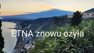#4 Sycylia-Taormina-Etna sypnęła pyłem