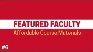 Featured Faculty for Affordability | Jen McClung, American Indian Studies