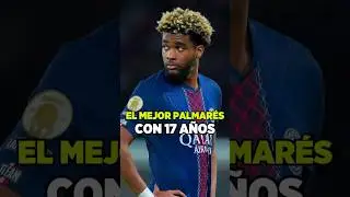 🤯 &iexcl;Casi todos los t&iacute;tulos con 17 a&ntilde;os! El mejor palmar&eacute;s entre los j&oacute;venes #futbol #curiosidades