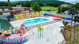 This 3.7 Million Dollar Pool Opens Soon in Vestal&hellip;Lets Check it out!