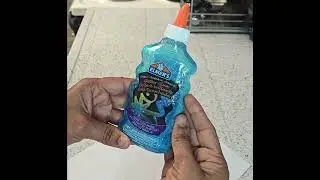 Жидкий клей с блестками Elmer's, отлично подходит для изготовления лизунов, смываемый, разные цвета