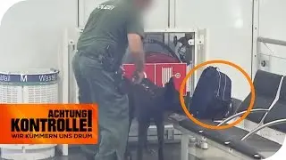 Herrenloser Rucksack löst Bombenalarm am Flughafen aus! | Achtung Kontrolle | kabel eins