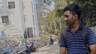 Outside view of my college Outside my lab