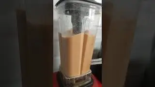 Herbalife shake with papaya, grape and carrot Ang sarap😍