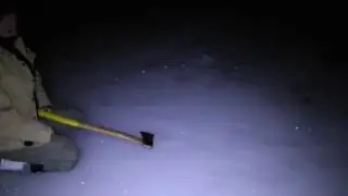 Can you chop through a lake with an axe?