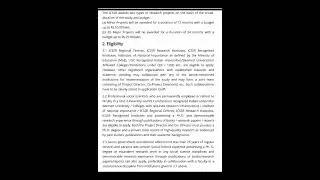 Rs.25 lakhs research projects | ICSSR | salary Rs. 47,000 | 37, 000 | A. Balu | TAIF