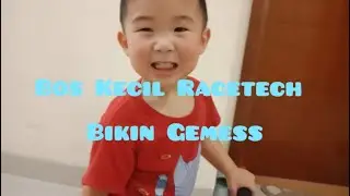 bos kecil racetech  bikin gemes||Putra nya koh leon chandra yang kecil
