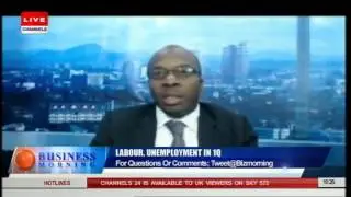 Business Morning: Nigeria's Q1 Labour and Productivity Analysis 08/06/15