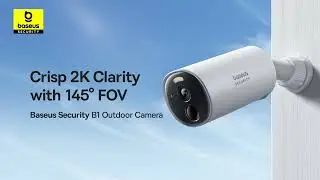 Crisp 2K Clarity with 145&deg; FOV| Baseus Security B1 | S1 Wireless Solocam | 2K Clarity | Wide View