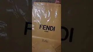 Luxury fashion unboxing | Vestiaire Collective | Fendi necklace | #preloved #fendi #unboxing