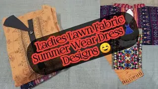 Latest Lawn Dress Designing Ideas 2021|| Dress Designing For Summer 2021