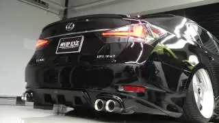 純VIP EXE 10GS F-SPORT後期 エアロ専用EVSマフラー