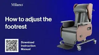 Milano How to adjust the footrest MIL-002