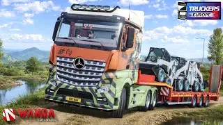 Dangerous hard offroad tubingen | Truckers of Europe 3 | Realistic HD gameplay 