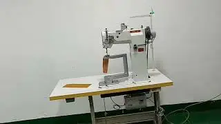 High post sewing machine with 360 degree rotation
