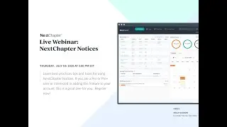 NextChapter Notices