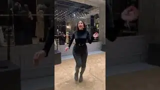 Arab Girl Dancing in Skin tights