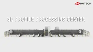 【HGTECH】Tube Laser Cutting Machine 3D Profile Processing Center