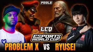 🔥 Esports World Cup LCQ ▰ PROBLEM X (M.bison) vs RYUSEI (Jp) ▰ Street Fighter 6🔥