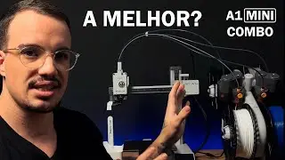 A MELHOR IMPRESSORA 3D PARA INICIANTES? - A1 MINI COMBO [REVIEW]