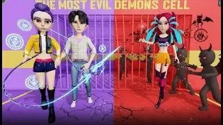 BOYS AND GIRLS PRISON ESCAPE OBBY |DEMON HUNTER| ROBLOX