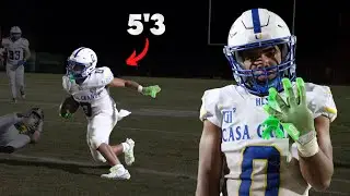 THIS 5'3 RUNNING BACK IS DOMINATING ARIZONA!😳 (Casa Grande Cougars vs Canyon Del Oro Dorados 2025)