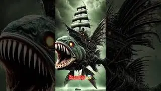 Pirana fish + ship 🚢 ultimate fusion 🤯 #animals #edit #top #photography #fusion #ai #best #shorts