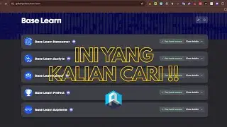 Tutorial Lengkap Base Learn 2025 Cara Dapat Role & Airdrop Crypto