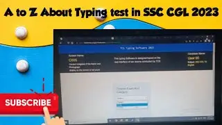 How to Clear SSC CGL CHSL  Typing Test 2023  100% Authentic