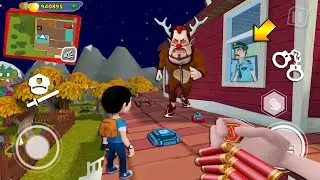 Dark Riddle Halloween ( MOD SKINS RUDOLPH ) : Gameplay Android/IOS / Part 20