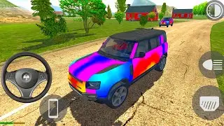 🛡️ Defender Powerful Road & Off-Road Beast Drive | Indian Car Map | Driving Game 3D