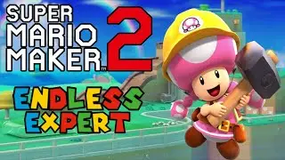 Super Mario Maker 2 Endless Expert - 43,060 Clears | 7th Worldwide ⚡ Vertical Live Stream