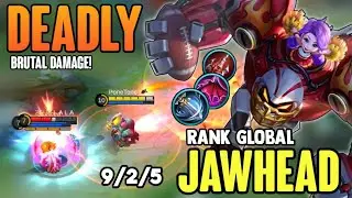 BRUTAL DAMAGE! JAWHEAD BEST BUILD 2021 | TOP GLOBAL JAWHEAD GAMEPLAY | MOBILE LEGENDS✓