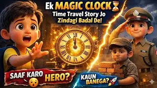 Ek Magic Clock ⏳✨ | Time Travel Story Jo Zindagi Badal De 😱