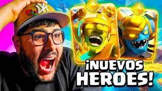 &iexcl;NUEVOS H&Eacute;ROES EN TV ROYALE! Mega Esbirro y Goblin Heroes lo CAMBIAN TODO 😱