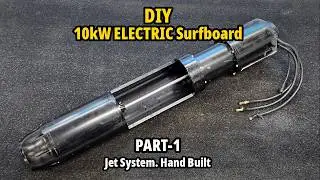 I Built a DIY ELECTRIC SURFBOARD &ndash; 10kW DIY Propulsion Test | Part 1