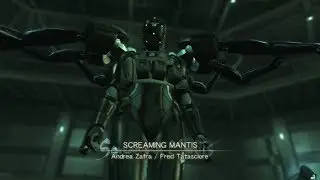 Metal Gear Solid 4 Guns of the Patriots - Screaming Mantis Boss Fight