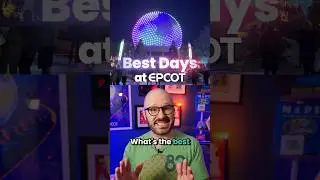 What&rsquo;s the best day of the week to go to EPCOT? 📈 #disneyworld