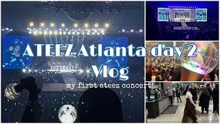 🌷Ateez concert vlog! | sightseeing, concert, merch