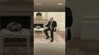Detail in new Putin video fires up health rumours | #shorts #yahooaustralia