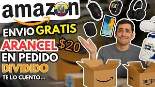 AMAZON envio GRATIS pagas una sola vez el ARANCEL de $20 ECUADOR 2025 🇪🇨 #ecuador #amazonecuador