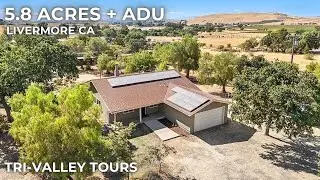 Inside a 5.8-Acre Livermore Property with ADU & Barns - Tri-Valley Tours