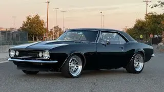 FOR SALE CALL 9168567931 or Victorylapclassics.net 1967 LSA Supercharged Camaro Restomod 