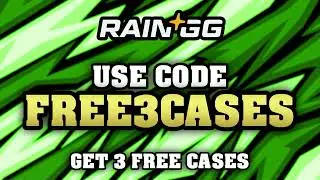 Rain.gg 3 FREE CASES Promo Code 2025! 🎁💸 | Use Code FREE3CASES