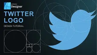 How to Design a Twitter Logo | Affinity Designer Tutorial