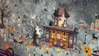 New Halloween design from Praiseworthy Stitches glows in the dark